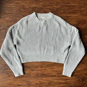 PacSun LA Hearts Sweater Grey Size Medium
